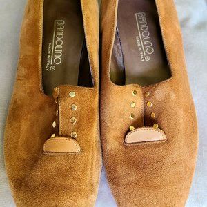 Suede shoes